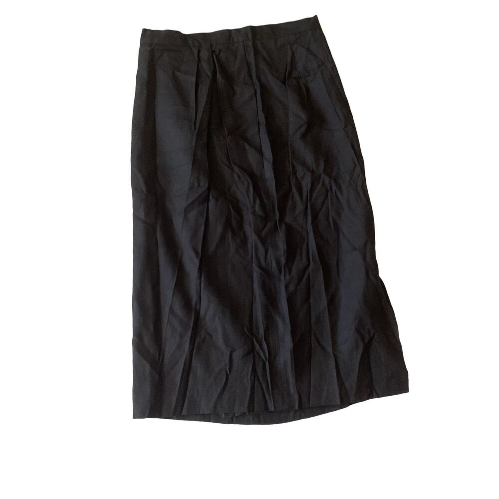 Andre Barreau Black Pencil Skirt